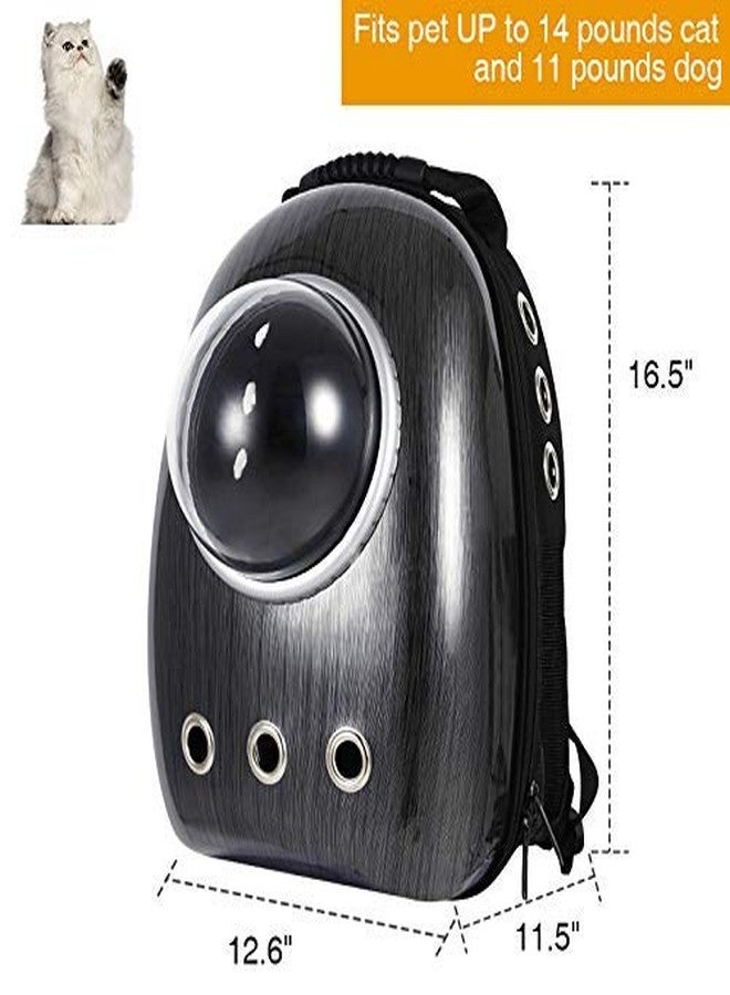 BLACK DOG Carrier Bag for Pets Cat Dog Puppy Carrier Travel Bag Space Capsule Astronaut Backpack Breathable and All Small Pets Travel Bag,Waterproof & Light Weight Bags (Color May Vary) - Image 3